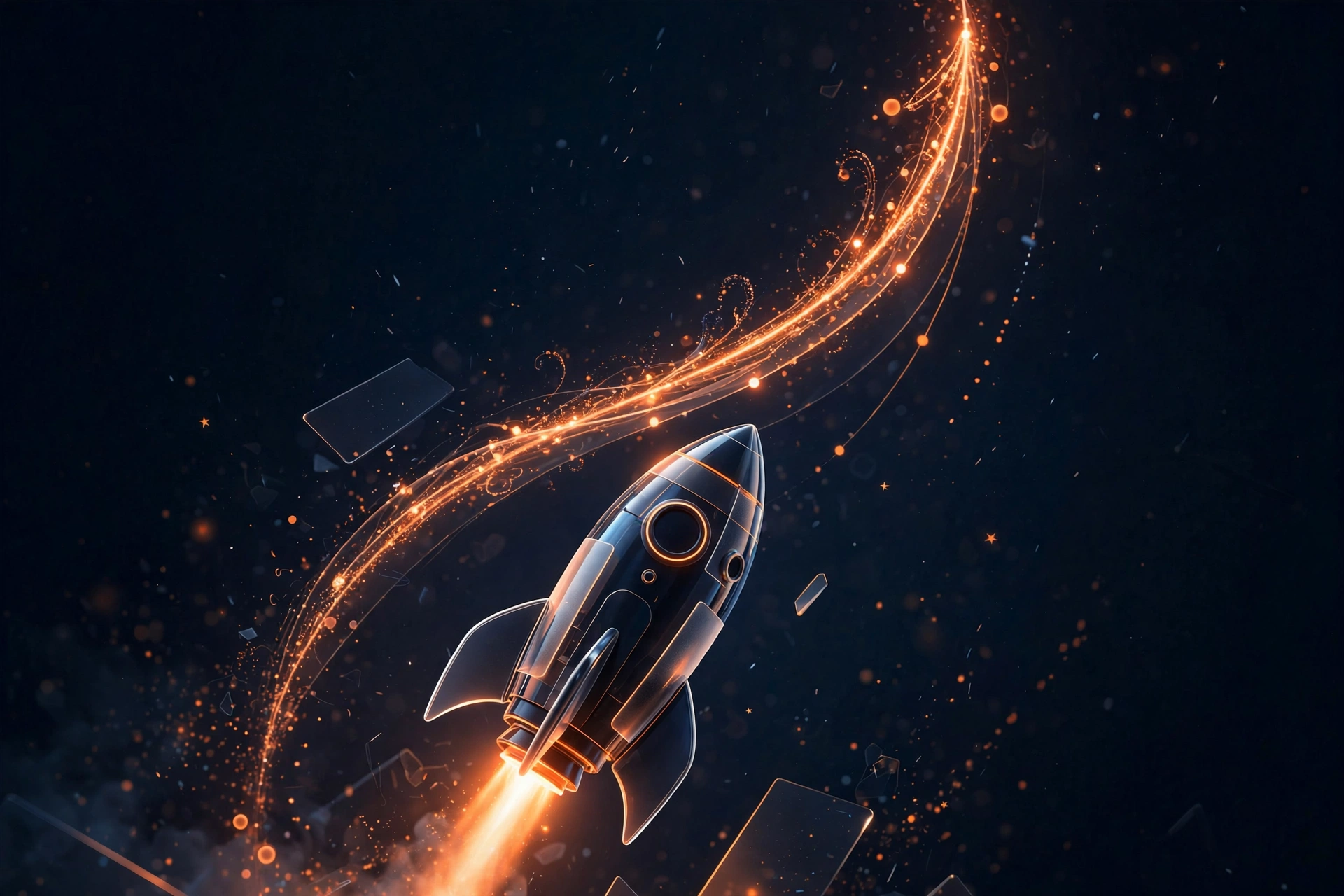 SEO compounding growth over time — organic traffic accelerating after 6 months