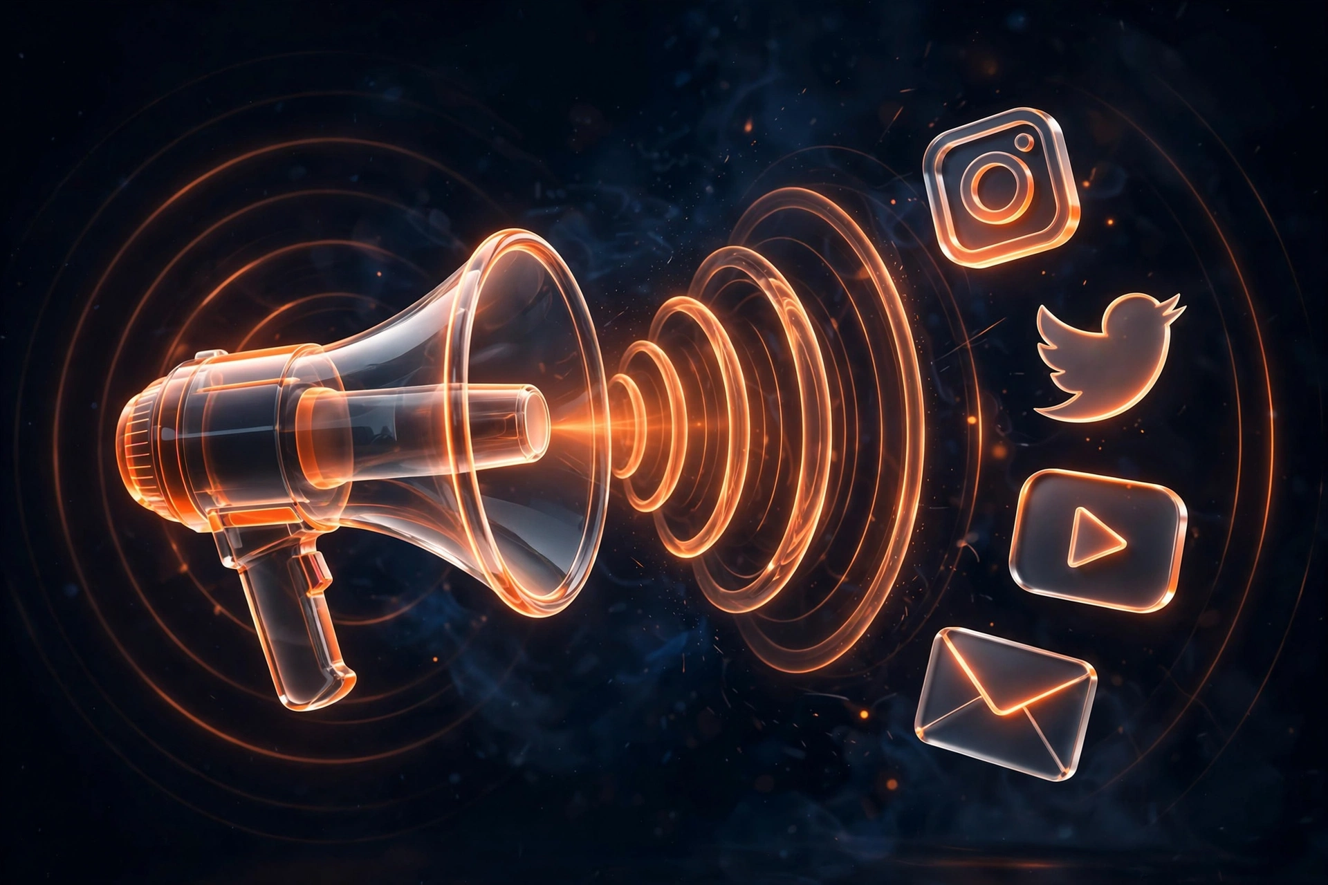 Social media and email marketing to increase website traffic