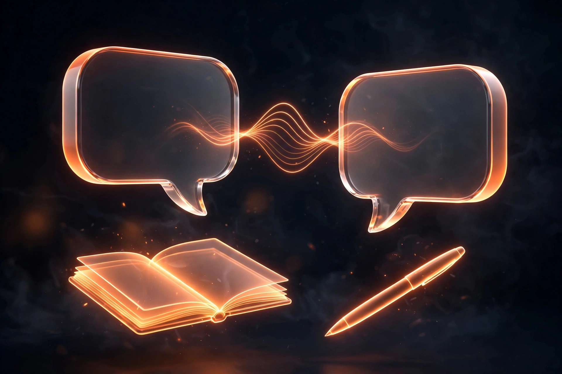 How to validate an app idea with customer interviews and note taking illustration