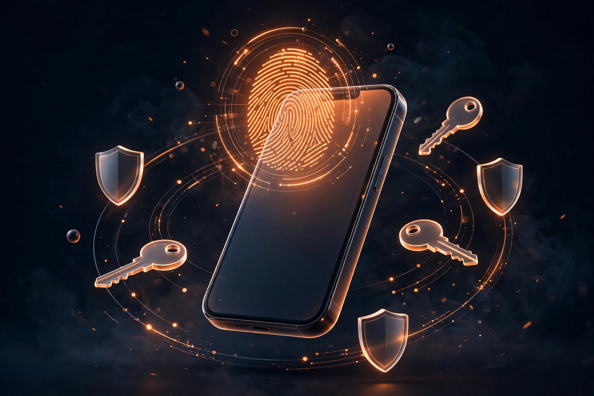Mobile app security best practices — encrypted data and authentication shields