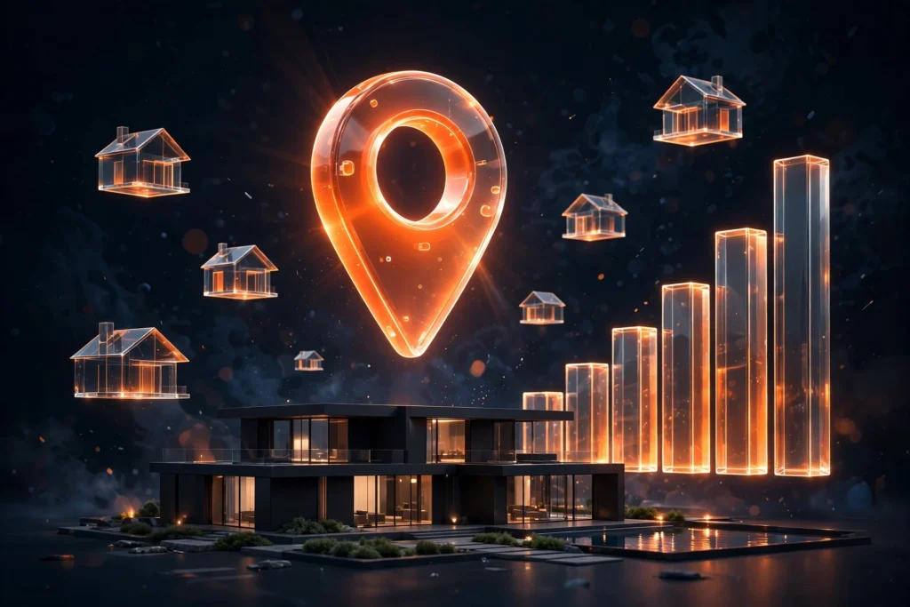real estate seo — feature illustration