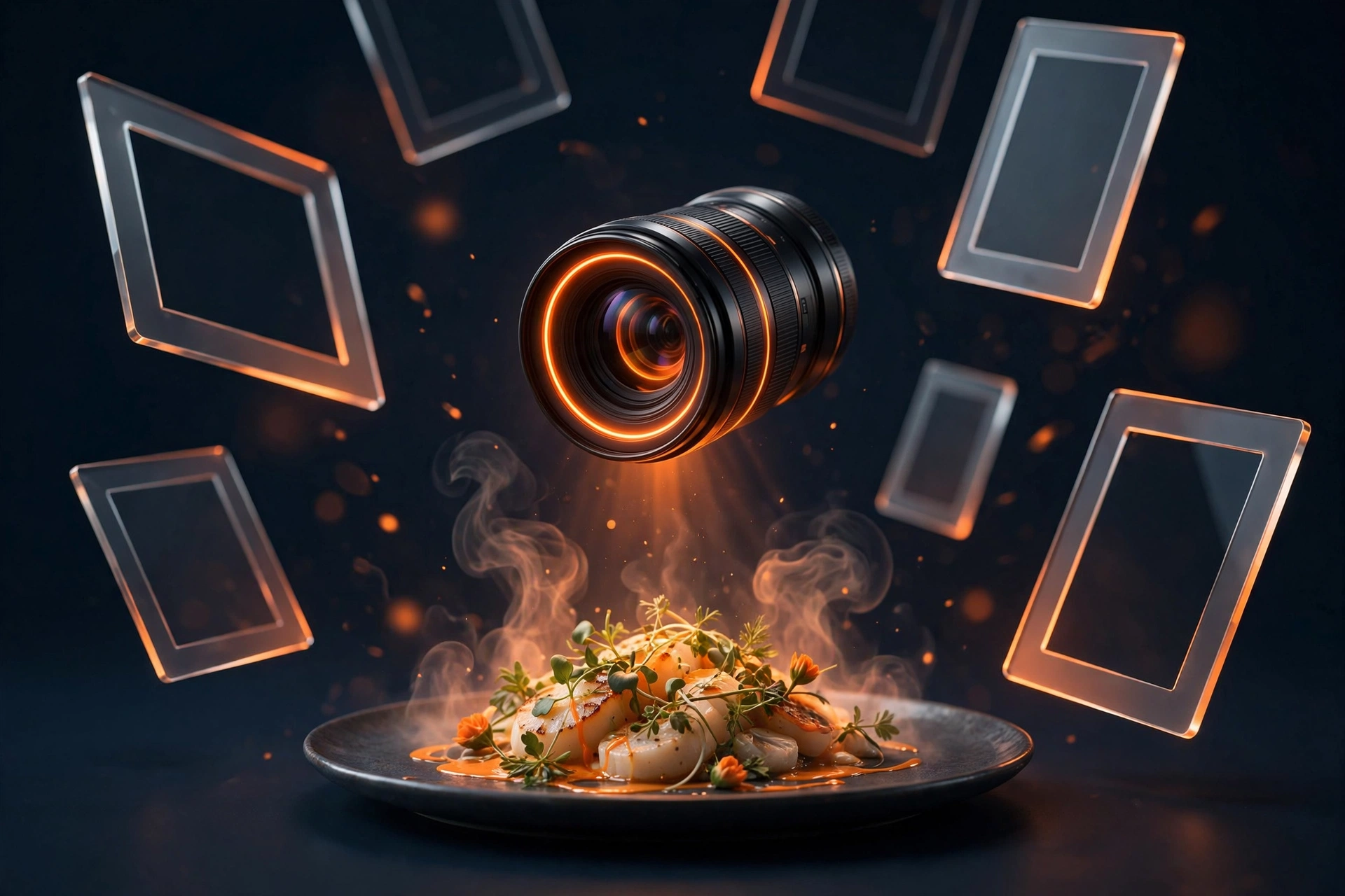 Restaurant SEO photos showing appetizing food photography boosting local search visibility