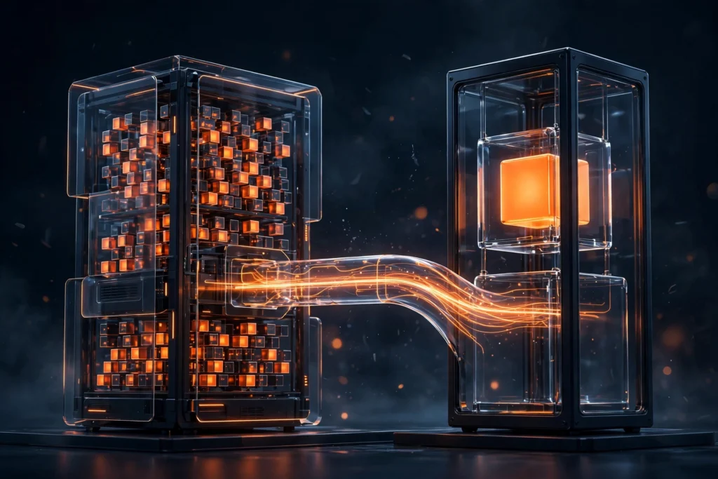 shared vs vps hosting — feature illustration