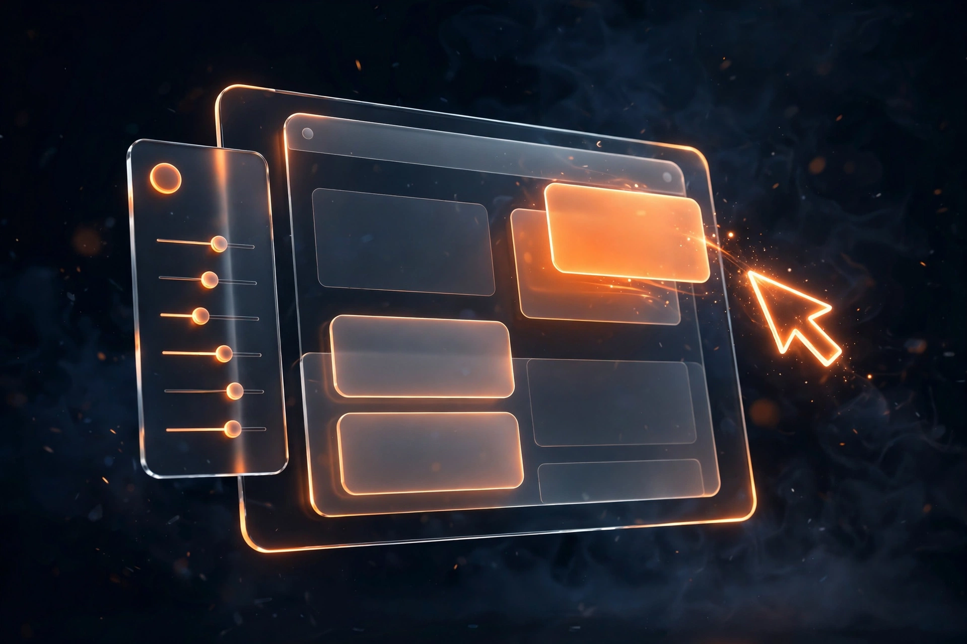 What is a CMS explained with WordPress dashboard blocks illustration